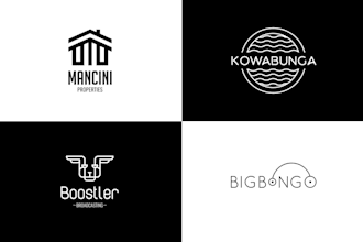 design a creative, clean and modern logo