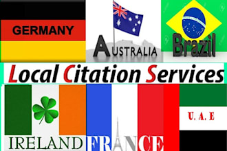do local seo citations manually for any country