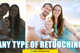 do beauty retouch in 1 hour, we focus on our quality