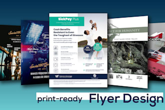 create a modern flyer