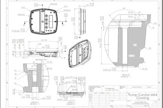 make drafting , technical drawing for manufacturing