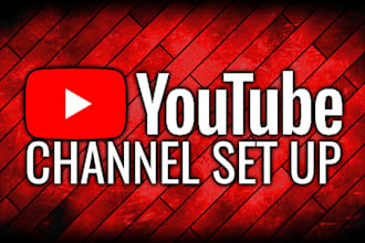 set up your youtube channel