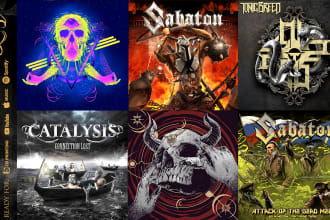 craft a striking album cover for your music masterpiece