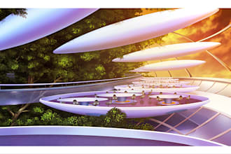 we provide background paintings for animated films and games
