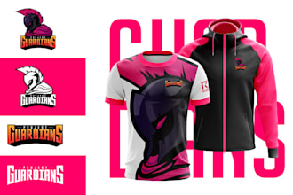 design a professional gaming or esports mascot logo