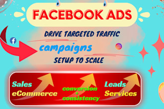 setup and optimize facebook and instagram ads campaign for extra sales and leads