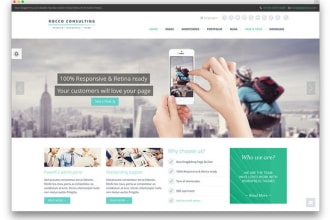 design responsive html5 website using php laravel bootstrap