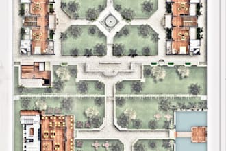 design and render masterplan