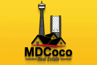 create modern real estate logo design