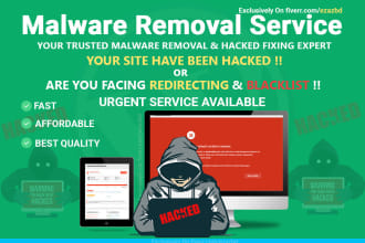 remove malware, fix redirecting issue and blacklist removal