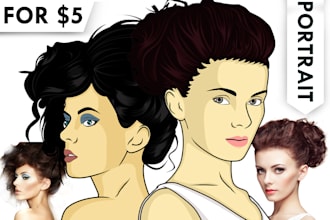 design your cartoon portrait