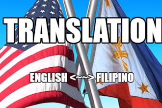 translate filipino tagalog and english