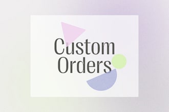 design everything you need for a month