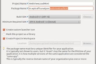 convert your website into an android app