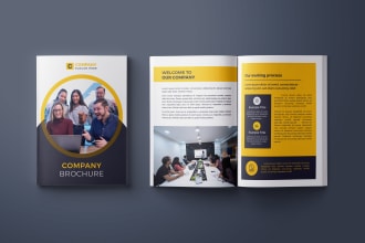 do company profile brochure booklet annual report white paper pdf design