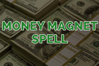 cast a powerful money magnet spell