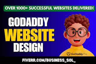 design, redesign or develop your godaddy website or ecommerce store