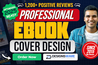 design professional ebook cover or kindle cover