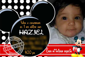 design a birthday invitation card