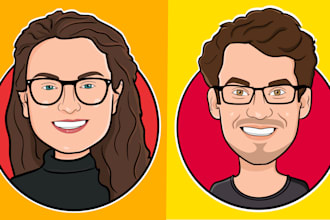 draw caricature portrait from your photo