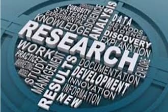conduct a comprehensive online research