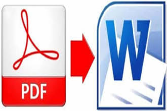 recreate or retype a scanned text document to ms word