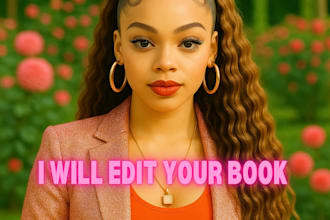be your developmental book editor and proofreader