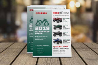 design eye catching event I marketing flyer