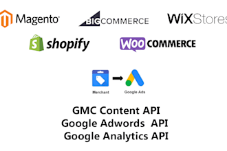 work on your google merchant center or adwords API