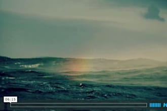make a video with narration, text and pictures