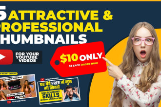 design scroll stopping youtube thumbnails that drive clicks