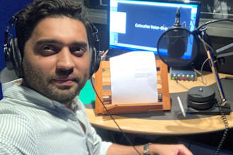 record a professional indian english or urdu voiceover
