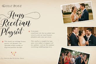 write and publish guest post on wedding blog da 60 with contextual seo backlinks