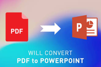 convert PDF to powerpoint template