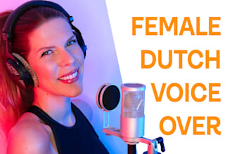 record your dutch female voice over