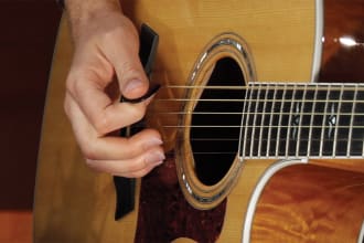 record professional acoustic guitar for you