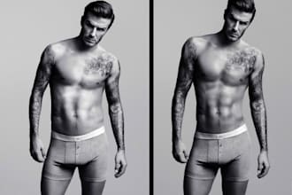 bulk up and make your body sexy or slim in photoshop