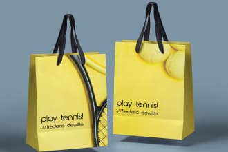 design paper bag, shopping bag for you