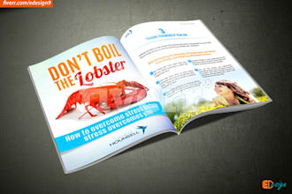 design ebook covers, layout, and booklet design