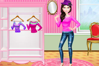 create dress up game design