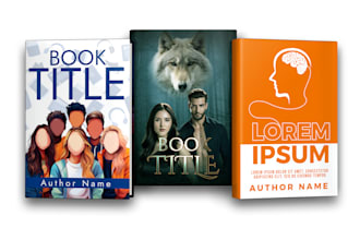 create a book cover or movie poster