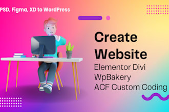 convert xd, psd, figma to wordpress, html to wordpress