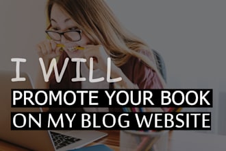 promote your kindle or ebook on my website