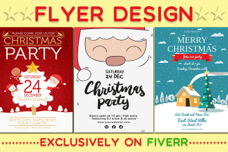 design any party flyer for club festival or concert