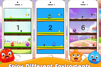 create 2d game for IOS and android