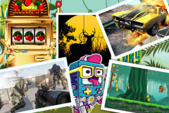 create, develop, and design mobile video games as below list