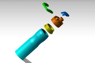 do modification of stl,stp,igs,dwg,dxf,obj,ply,dae