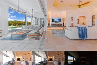 professional hdr real estate photo enhancement