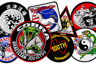 do embroidery digitizing on patches dst, pes, jef, pxf