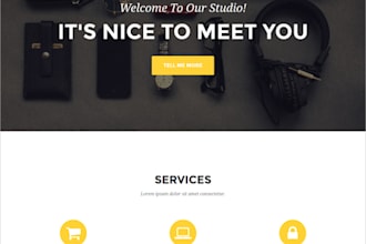 create a fully responsive website